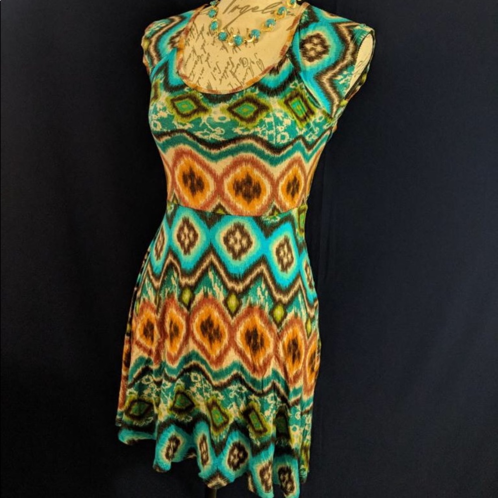 Aztec themed cute dress